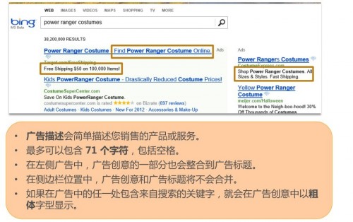 广告描述