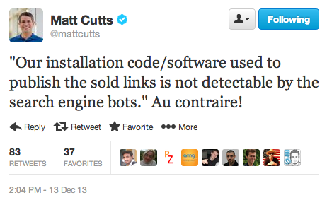 matt-cutts-au-contraire-tweet